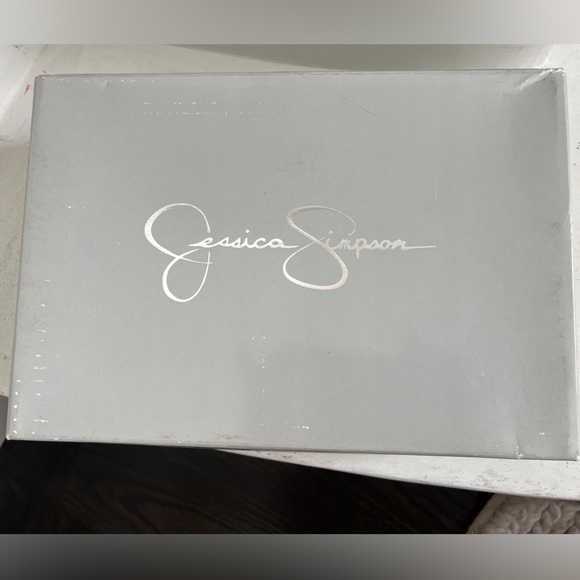 Jessica Simpson Pattern Wood Platform Heels - Picture 2 of 6